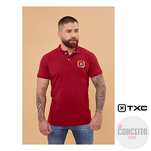 CAMISETA POLO TXC 6750 BORDO
