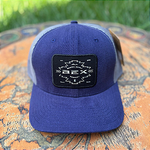 BONÉ IMPORT. BEX ROXO LOGO PTO