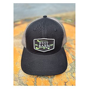 BONÉ WEST BARN PTO C/ VERDE