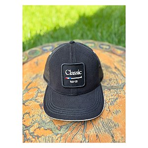 BONÉ CLASSIC PRETO LOGO PTO