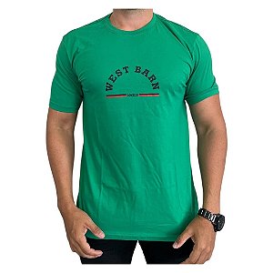 CAMISETA WEST BARN VERDE