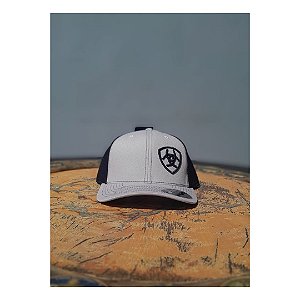 BONE ARIAT IMPORT. CINZA LOGO PTO
