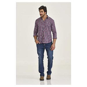 CAMISA TXC 29251L XADREZ VERMELHO