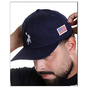 BONÉ AUSTIN WESTERN AZUL C/ BRANCO
