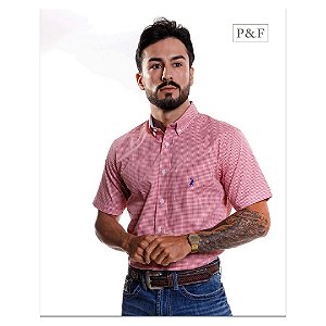 CAMISA AUSTIN MC ROSA