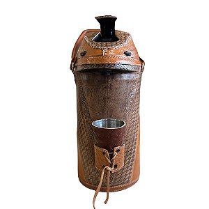 GARRAFA TÉRMICA COURO 5L CAFE BALAIADA