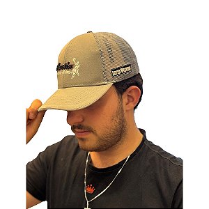 BONÉ AUSTIN WESTERN CINZA C/ PRATA