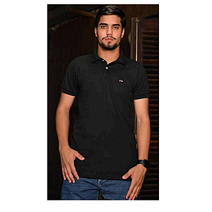 CAMISETA POLO NFR CMP744 PRETO