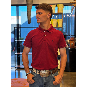 CAMISETA POLO NFR CMP749 MARSALA