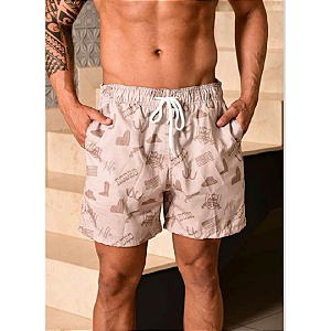 SHORT NFR STM647 BEGE