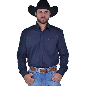 CAMISA RADADE M/L MARINHO