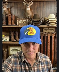 BONE IMP. BASS PRO SHOPS AZUL TELA AZUL