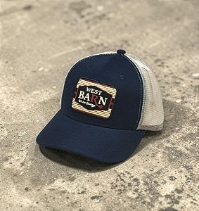 BONE WEST BARN MARINHO TELA BEGE