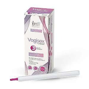 Lubrificante Gel de Aplicação Intravaginal Hidratante e Lubrificante Vagisex - Intt 30g