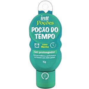 Gel Prolongador Masculino Efeito Gelado Poção do Tempo - Intt 15g