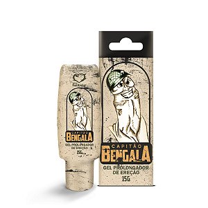 Capitão Bengala Gel Prolongador de Ereção - Sexy Fantasy 15g