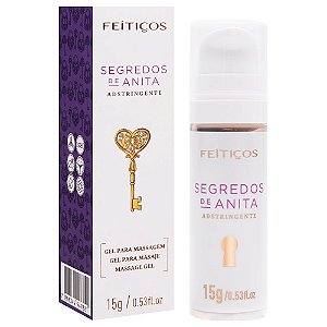 Gel Adstringente Feminino Segredos de Anita - Feitiços 15g