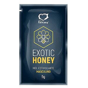 Mel Estimulante Masculino com Extrato de Maca Peruana Exotic Honey - Sexy Fantasy 5g