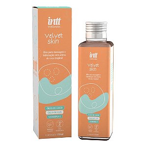 Óleo para Massagem e Hidratação Corporal Aroma Cocô Tropical Velvet Skin - Intt 130ml