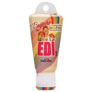 Gel Lubrificante Beijavel no Edí Beijo Grego - Hot Flowers 15g