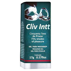 Gel Anestésico Cliv 50 Tons de Prazer  - Intt 17g