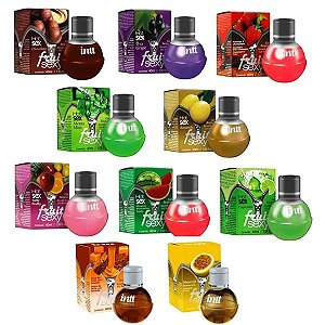 Fruit Sexy Gel Corporal Lubrificante Beijável Sabores - Intt 40ml