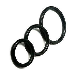 Conjunto Kit Anel Peniano Retardador e Fotalecedor de Ereção