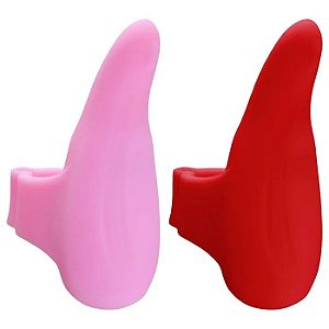 Dedeira Magic Estimuladora de Clitóris em Silicone com Função Liga e Desliga Duas Cores Disponíveis- Vipmix