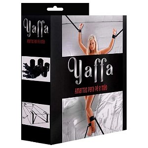 Kit Amarras Pés E Mãos para Cama - Linha Sado Yaffa