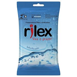 Preservativo Tradicional Lubrificado 03 Unidades - Rilex