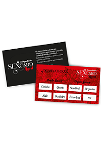 Raspadinha Hard Sex Card - Dominatrixxx