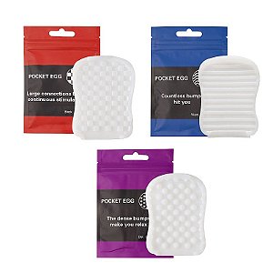 Masturbador Masculino EGG Pocket Ondas - Texturizado - Sexy Import