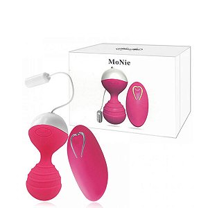 Bolas de Pompoar Recarregável Wireless com 10 Modos de Vibração – MAN NUO MONIE