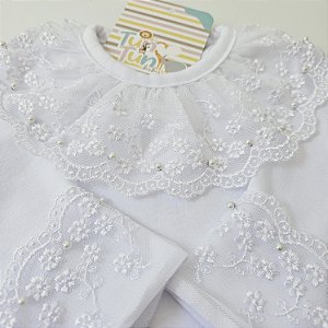 Body de Renda Perolado