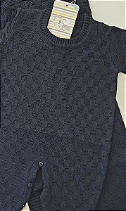 Saída Maternidade Baby Arthur - Azul Marinho