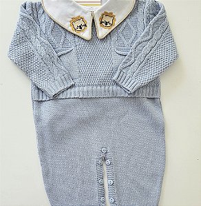 Macacão Theo - Azul Salina