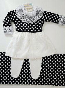 Saída Maternidade Baby Malu - Poá