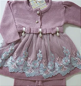 Conjunto Princess - Rosa Seco