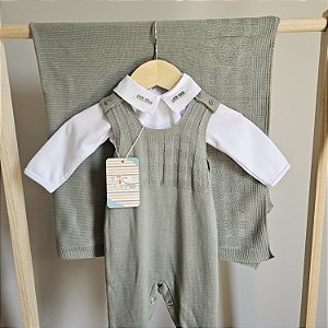 Saída Maternidade Baby Pedroca - Verde