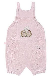 Jardineira Mia - Rosa Pastel