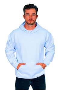 Blusa de Moletom Branca Unissex