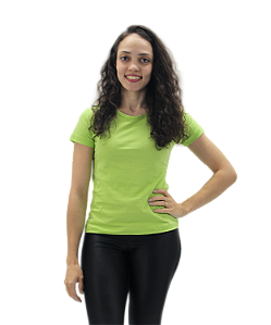 Baby Look Verde Limão