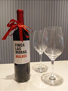Vinho Malbec+taças