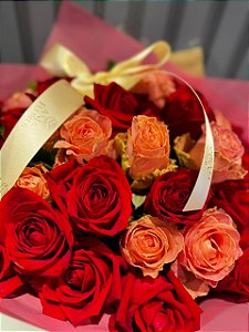 Paixão absoluta com 40 rosas