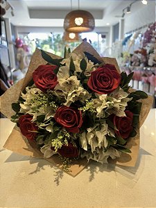 Ramalhete rosas vermelhas