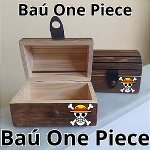 Baú One Piece Envernizado de madeira pinus FMS MadeirArtt