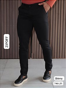 Calça Skinny Alfaiataria [Preto]