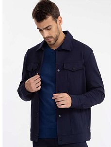 Jaqueta Knit Flex Marinho