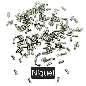 Terminal Rabo de Rato 1,2mm - Pacote com 100 pçs