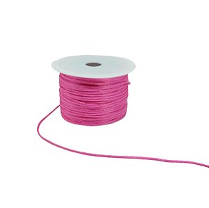 Fio de cetim Rosa – 1mm – 10mts